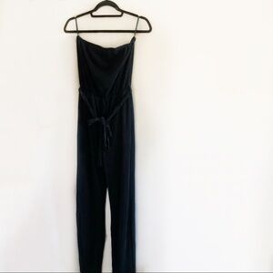 Honey Punch forest green corduroyed jumpsuit